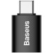 Фото Перехідник Baseus Ingenuity Series Mini Type-C to USB 3.1 (ZJJQ000001) (Black) в маназині vchehle.ua