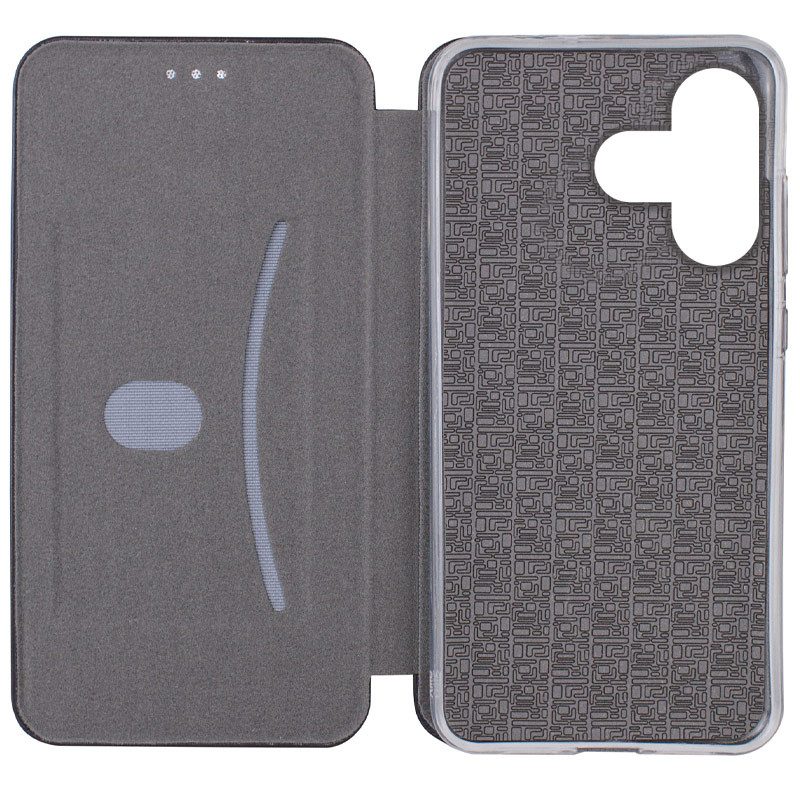 Шкіряний чохол-книжка Classy на Xiaomi Redmi 13 4G / Poco M6 4G (Чорний) в магазині vchehle.ua