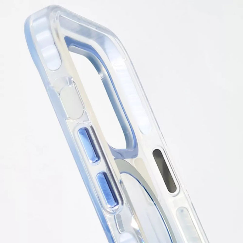 Фото TPU чехол WAVE Shadow Star case with Magnetic Safe для Apple iPhone 15 (6.1") (Blue) на vchehle.ua
