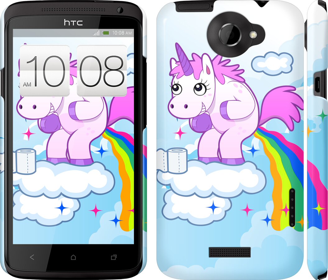 

Чохол Єдинорiжка на HTC One X 338620