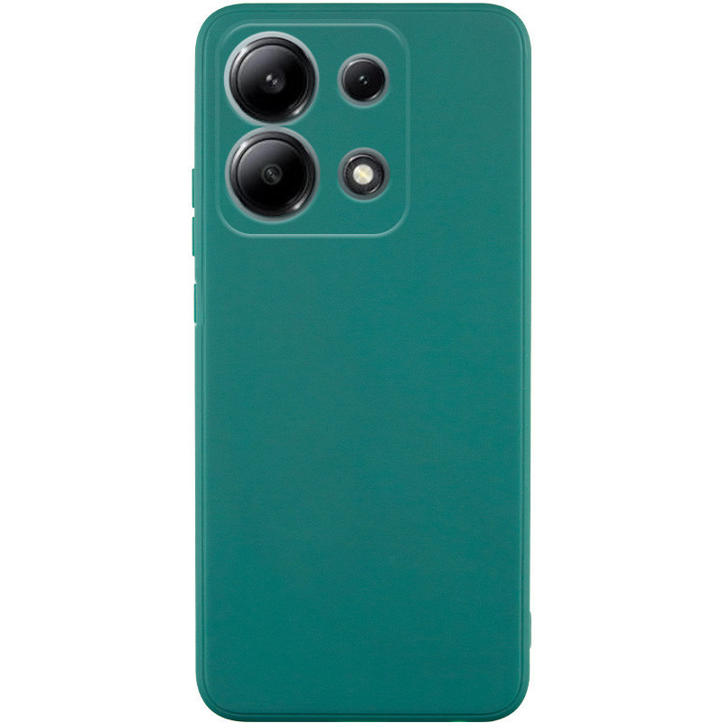 Силіконовий чохол Candy Full Camera на Xiaomi Redmi Note 13 Pro 4G / Poco M6 Pro 4G (Зелений / Green)