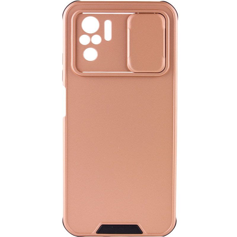 

TPU+PC чохол Lens series для Xiaomi Redmi Note 10 (Rose Gold) 1213080