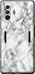 Чехол Мрамор белый для Xiaomi Poco F4 GT