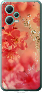 

Чехол Розовые цветы для Xiaomi Redmi Note 12 5G 1560908