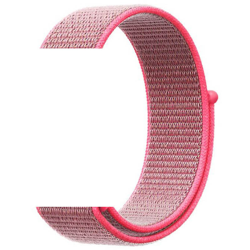 

Ремінець Nylon для Xiaomi Amazfit / Samsung 20 mm (Рожевий / Pink) 904512
