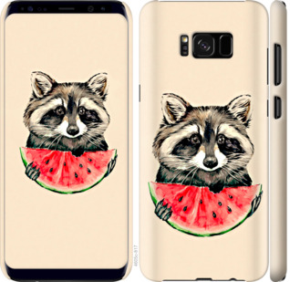 

Чохол Єнотик з кавуном на Samsung Galaxy S8 Plus 799521