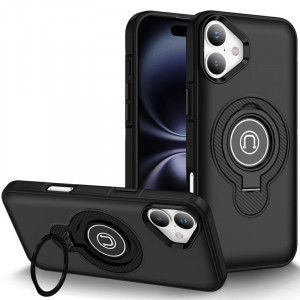 TPU+Textured PC Magnet для Apple iPhone 16 Plus (6.7")