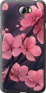 Чехол Пурпурная сакура для Huawei Y5 II