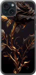 Чохол Троянда 3 на iPhone 15 Plus