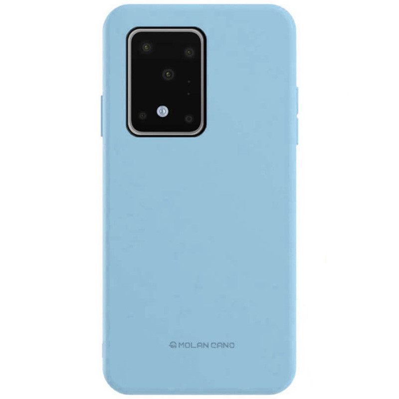 

TPU чехол Molan Cano Smooth для Samsung Galaxy S20 Ultra (Бирюзовый) 861456