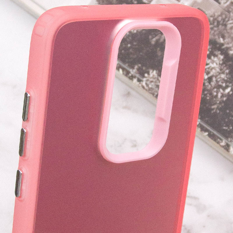 Фото TPU+PC чехол Magic glow with protective edge для Xiaomi Redmi Note 8 Pro (Pink) в магазине vchehle.ua
