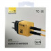 Купить СЗУ Veron TC-35 Home Charger 40W GaN (2Type-C) (Black / Yellow) на vchehle.ua