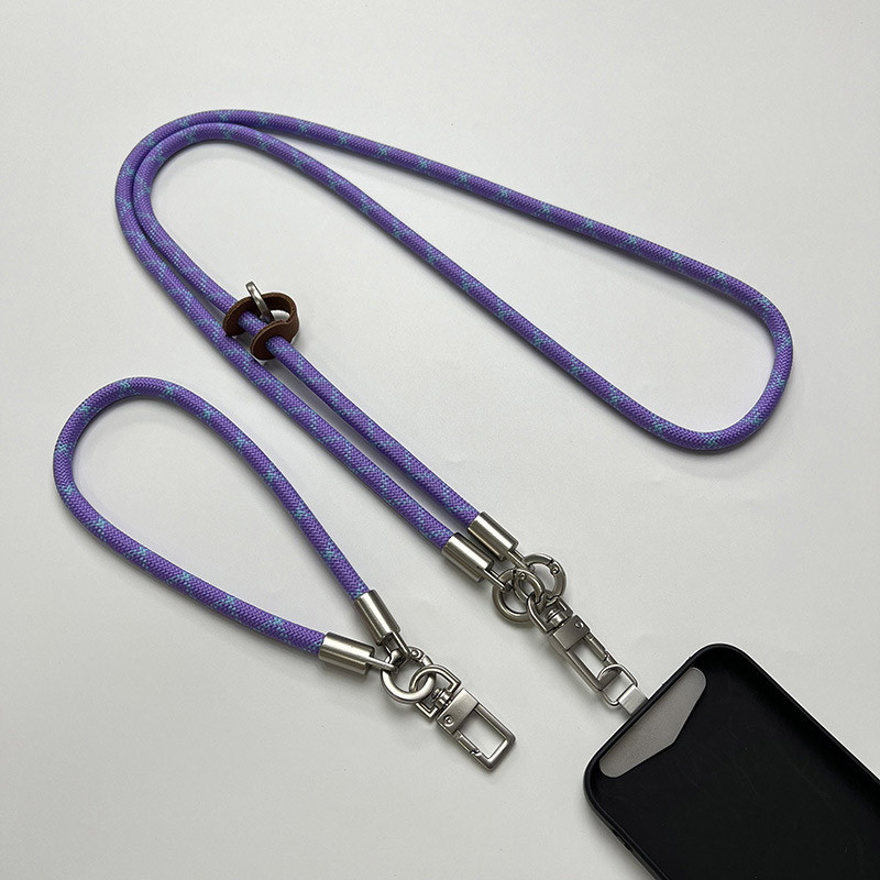 Фото Набор шнурков 120см + 35см (Purple / Blue) на vchehle.ua