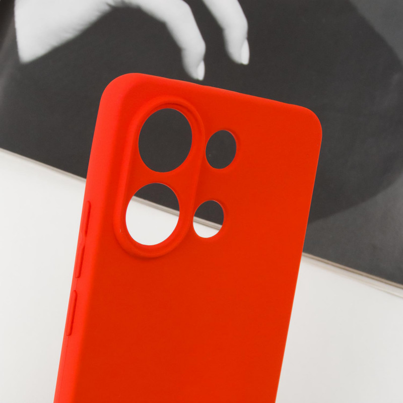 Чехол Silicone Cover Lakshmi Full Camera (AA) для Xiaomi Redmi Note 13 5G (Красный / Red) в магазине vchehle.ua