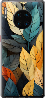 

Чохол Кольорове листя на Huawei Mate 30 Pro 1629909