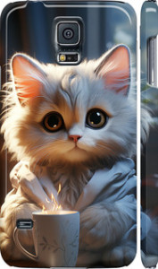 Чохол White cat на Samsung Galaxy S5 g900h