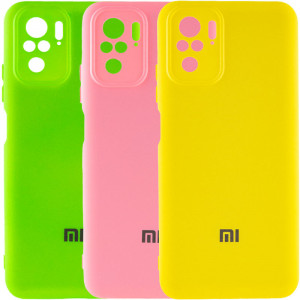 Чехол Silicone Cover My Color Full Camera (A) для Xiaomi Redmi Note 10S