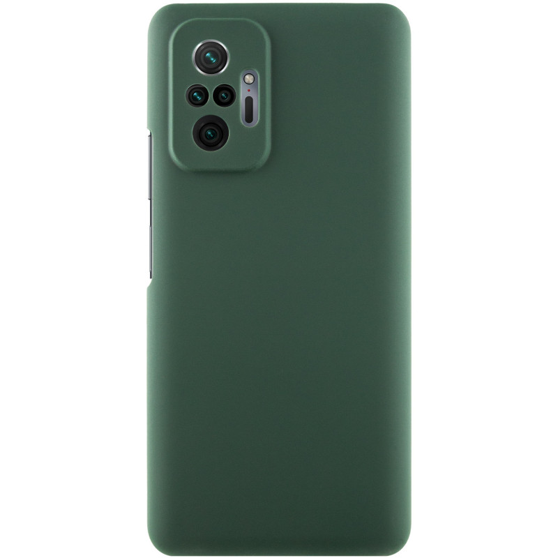 Чохол Silicone Cover Lakshmi Full Camera (AAA) на Xiaomi Redmi Note 10 Pro / 10 Pro Max (Зелений / Cyprus Green)