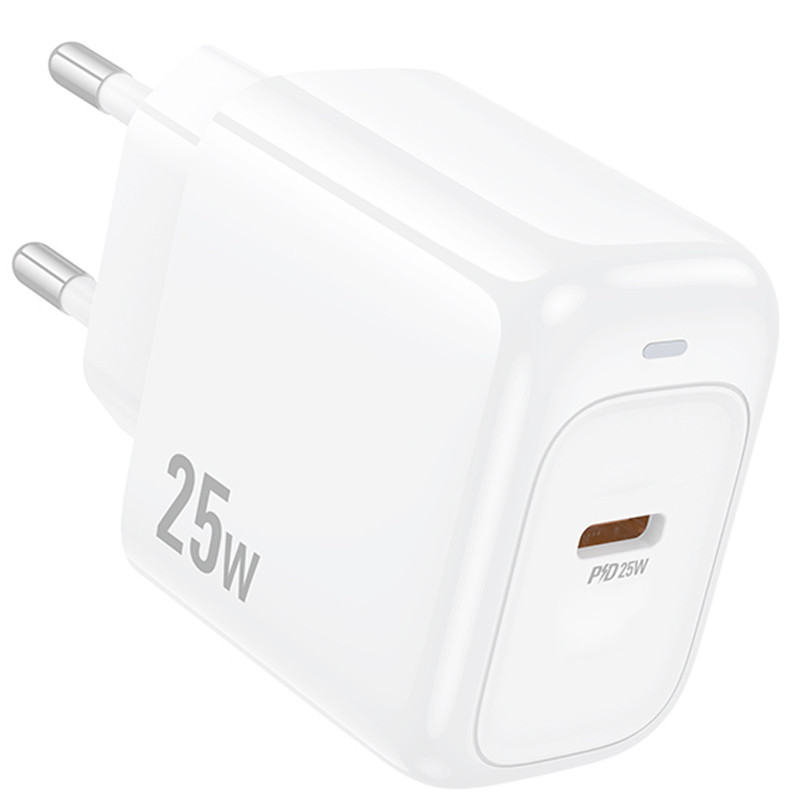 СЗУ Hoco CS53A Surplus PD25W (1USB-C) (White) в магазине vchehle.ua