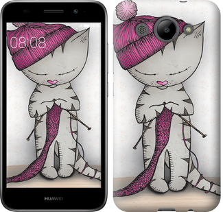 

Чохол Кішка рукодільниця для Huawei Y3 (2017) 584412