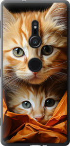 Чехол Котики 2 для Sony Xperia XZ2 H8266