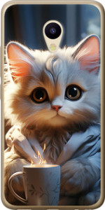 Чехол White cat для Meizu M5