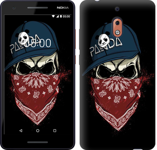 

Чехол Череп в кепке для Nokia 2.1 669156