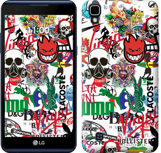 

Чохол Many different logos на LG X Power K220DS 638006