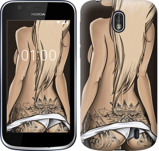 

Чохол Дівчина з татуюванням на Nokia 1 644505