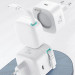 Фото МЗП Usams US-CC209 GaN With Lightning Magnetic Retractable Cable Module XMF Ser. 35W (2USB-C) (White) на vchehle.ua