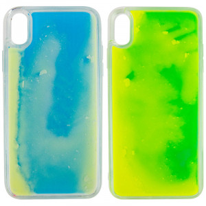 Неоновый чехол Neon Sand glow in the dark для Apple iPhone XS Max (6.5")