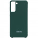 Чехол Silicone Cover (AA) для Samsung Galaxy S21+ (Зеленый / Pine green)
