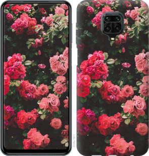 

Чохол Кущ з трояндами на Xiaomi Redmi Note 9S 933329