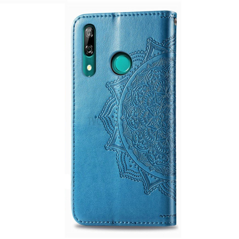 Фото Шкіряний чохол-книжка Art Case з візитницею на Huawei P Smart Z (Синій) в маназині vchehle.ua