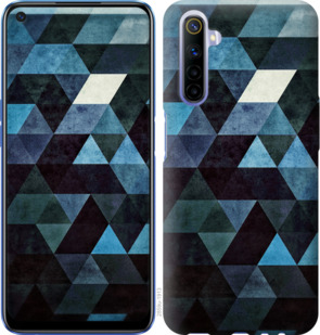 

Чехол Треугольники для Realme 6 920406