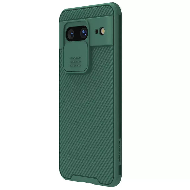 Фото Карбоновая накладка Nillkin CamShield Pro для Google Pixel 8 (Deep Green) в магазине vchehle.ua