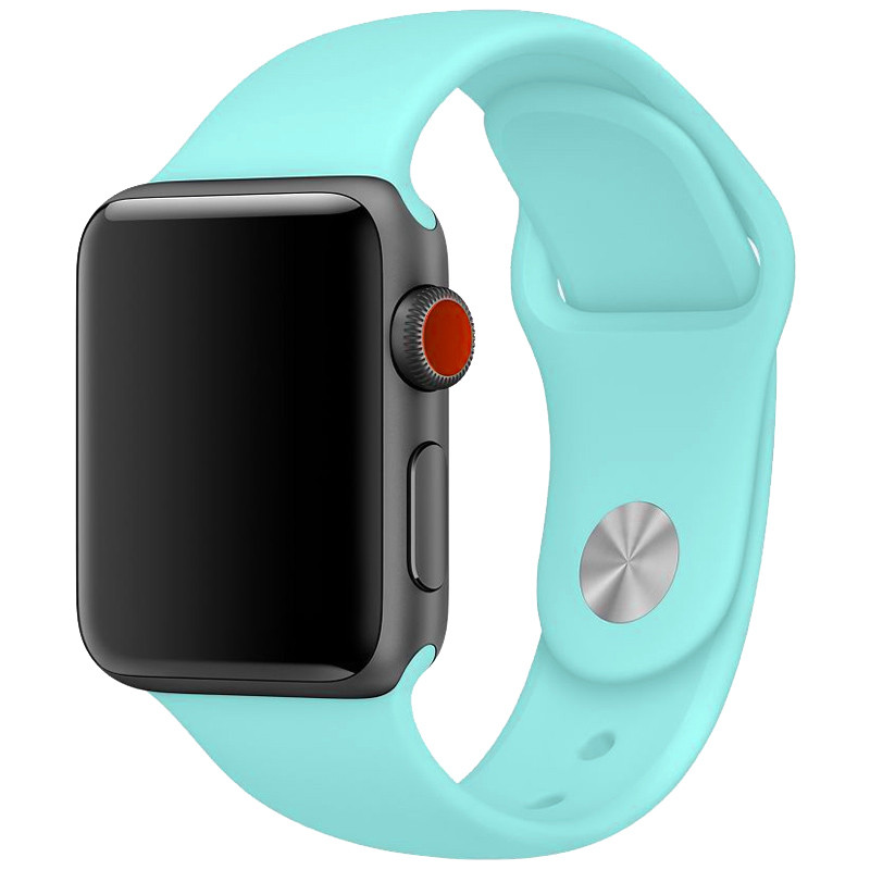 

Силиконовый ремешок для Apple watch 42mm / 44mm (Бірюзовий / Marine Green) 1058015