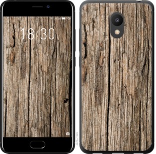 

Чехол Текстура дерева для Meizu M6 753897