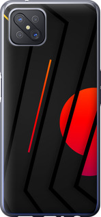 

Чохол Різнокольорові смуги на Oppo A92S 1610475