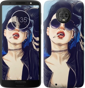 

Чехол Девушка на стиле для Motorola Moto G6 763690