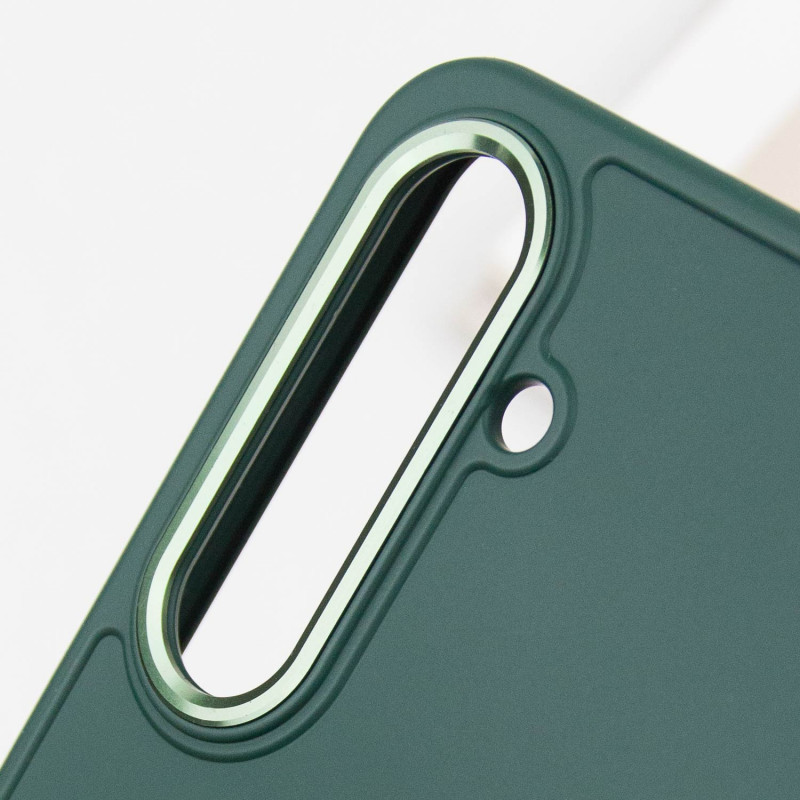 Заказать TPU чехол Bonbon Metal Style для Samsung Galaxy S24 / S25 (Зеленый / Pine green) на vchehle.ua