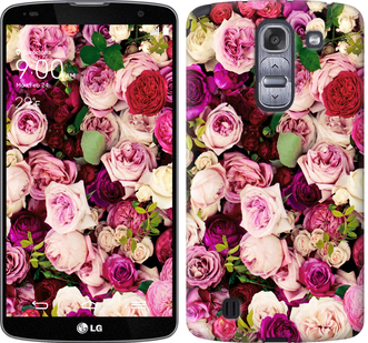 

Чохол Троянди і півонії на LG G Pro 2 D838 652068