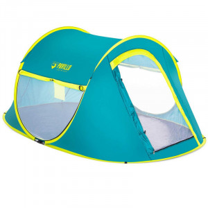 Палатка Bestway 68086 для 2-х чел, с навесом 235х145х100 см (Разные цвета)