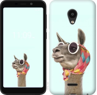 

Чехол Модная лама для Meizu C9 753227