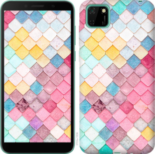 

Чехол Красочная черепица для Huawei Y5p 936216