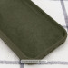 Фото Чохол Silicone Case Full Protective (AA) NO LOGO на Apple iPhone 16 Pro (6.3") (Зелений / Dark Olive) на vchehle.ua