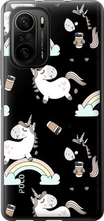 

Чохол Єдиноріг і кава на Xiaomi Poco F3 1607293