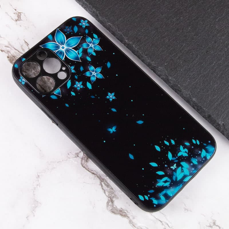 Фото TPU+Glass чохол Diversity на Apple iPhone 12 Pro (6.1") (Bloom) в маназині vchehle.ua