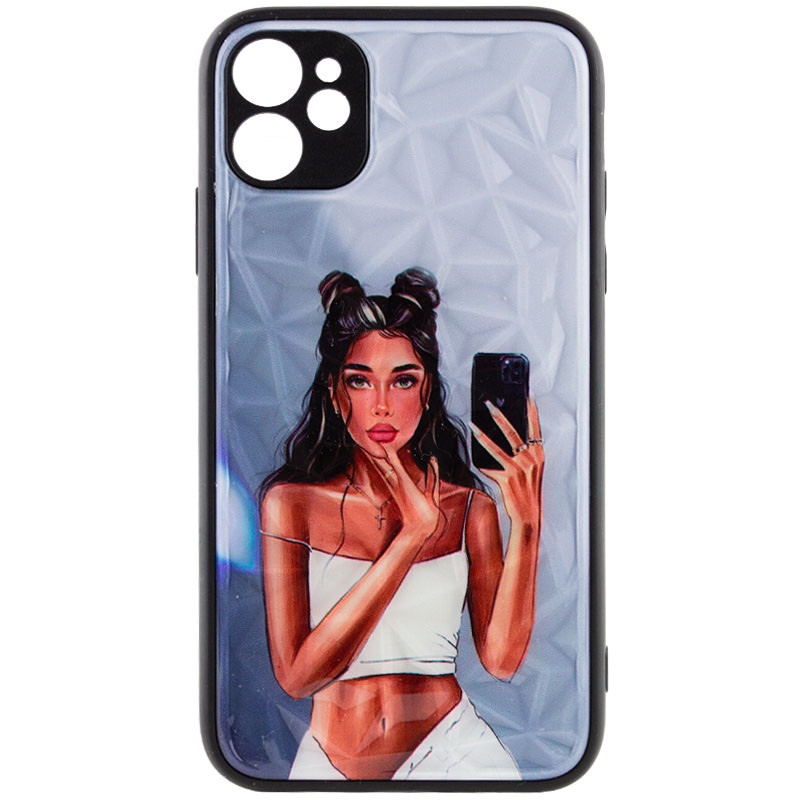 Фото TPU+PC чехол Prisma Ladies для Apple iPhone 11 (6.1") (Black in White) на vchehle.ua