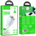 Замовити МЗП Hoco N46 Glorious PD20W+QC3.0 (1USB-A/1C) (Blue) на vchehle.ua